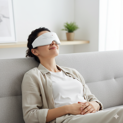 EyeRelief™ Masajeador de ojos para dormir mejor, reduce ojeras