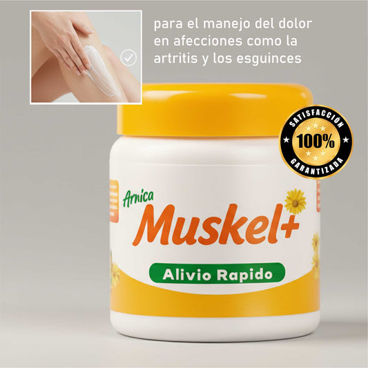 Muskel+® Alivio muscular rápido y duradero